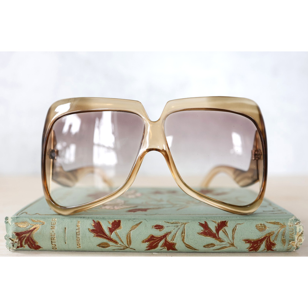Vintage 1970s Sunglasses Disco retro Made In Italy samco
